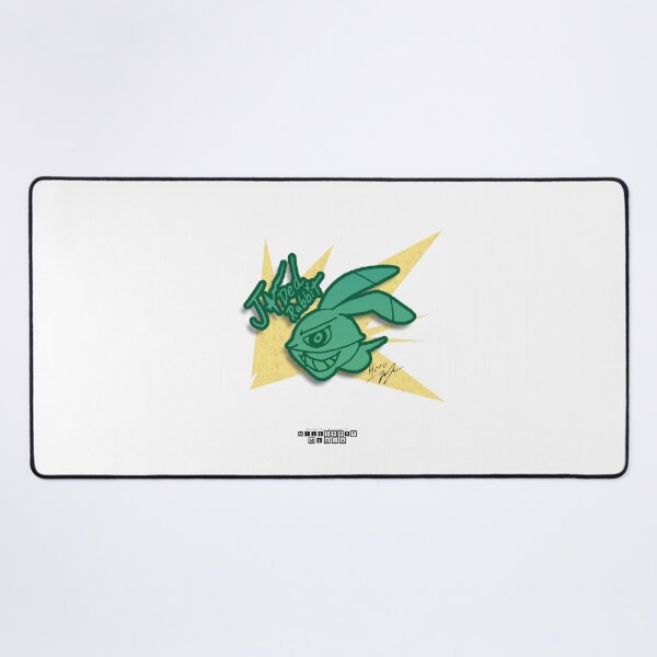 Jaded Rabbit Green Icon Desk Mat