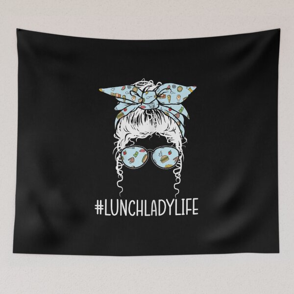Item preview, Womens Lunch Lady Life for a Hair Messy Life Lunch Ladies designed and sold by Odertwahlgren.