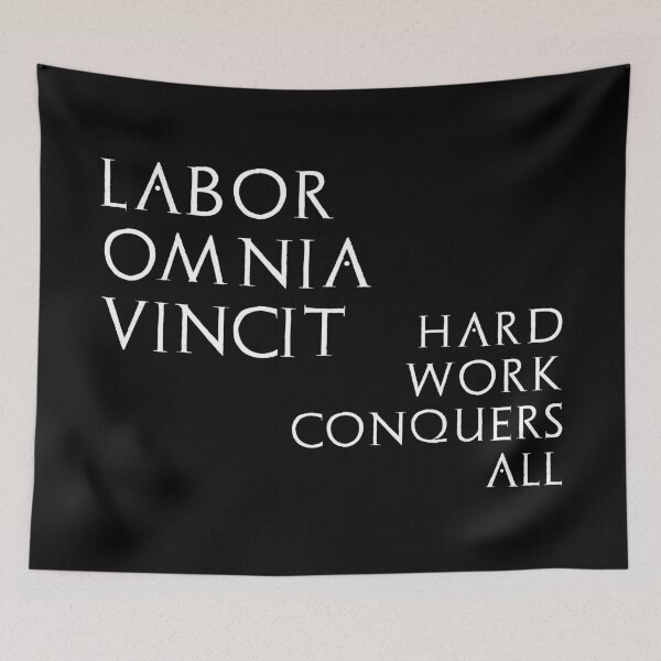 Item preview, Hard work conquers all designed and sold by adiosmillet.