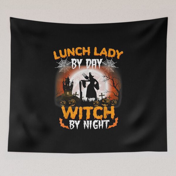 Item preview, Lunch Lady By Day Witch By Night Halloween Night For Women designed and sold by Odertwahlgren.