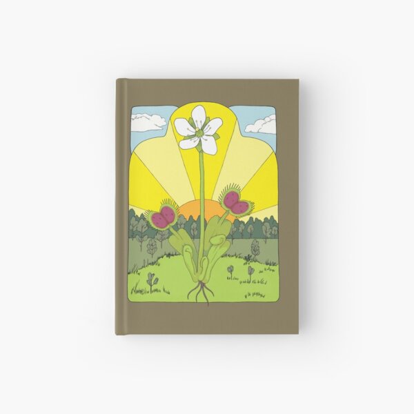 Venus Flytrap Over Pine Savannas Hardcover Journal