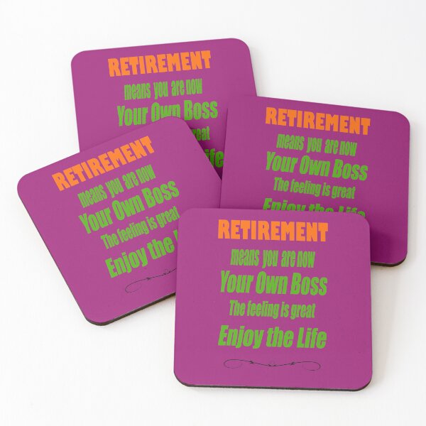 Item preview, Retirement - Enyoy The Life designed and sold by CheeryDK.