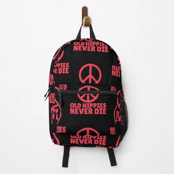 Item preview, Old Hippies Never Die designed and sold by Yhmikian.
