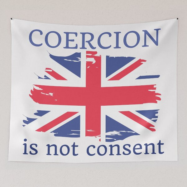 Item preview, Coercion is not consent designed and sold by Auntieck.