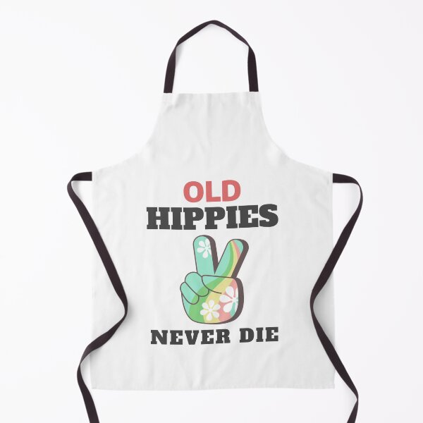 Item preview, Old Hippies Never Die designed and sold by Yhmikian.