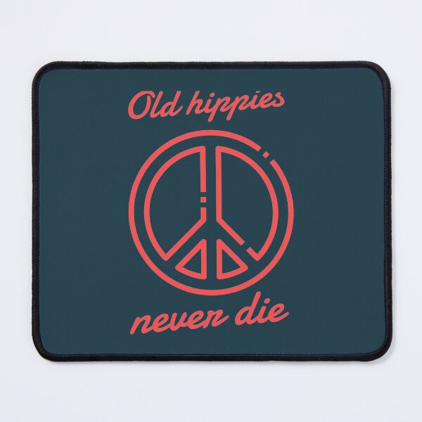 Item preview, Old Hippies Never Die designed and sold by Yhmikian.