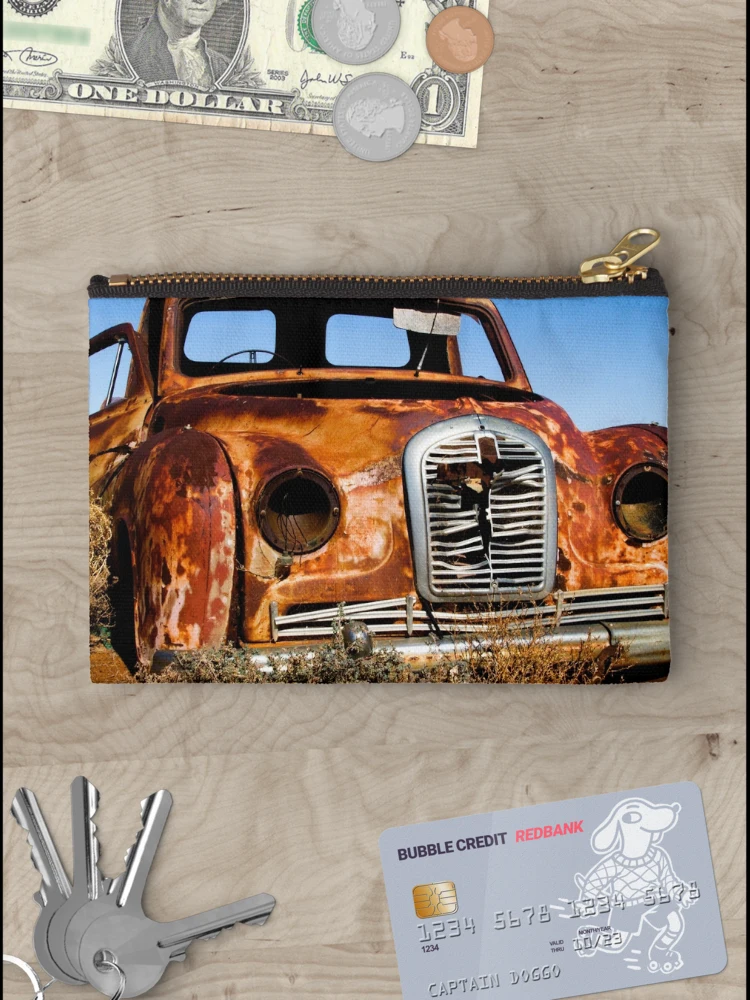 Thumbnail 3 of 4, Zipper Pouch, Rusty Ride designed and sold by Kerrie Gerlach.