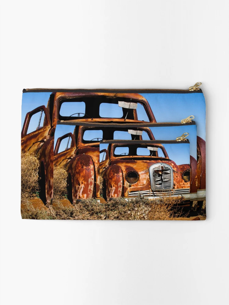 Thumbnail 2 of 4, Zipper Pouch, Rusty Ride designed and sold by Kerrie Gerlach.