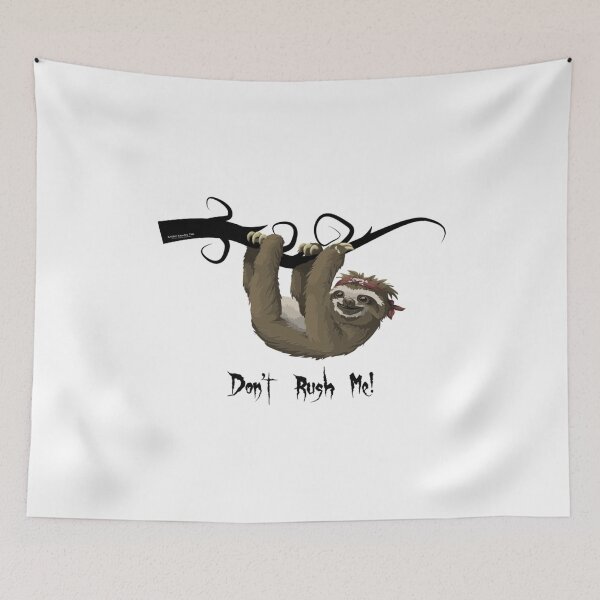 Item preview, SLOTH  Dont rush me Baseball designed and sold by Yhmikian.
