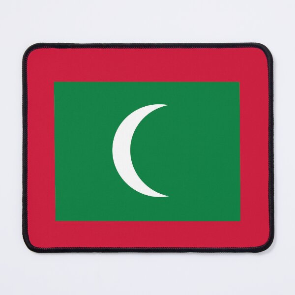 Item preview, Maldives Flag designed and sold by flagshop.