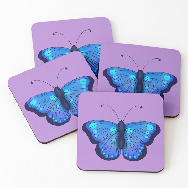 Item preview, Blue butterfly designed and sold by CakeyDoesArt.