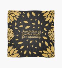 Feminism is another... “Malala” Inspirational Quote Scarf