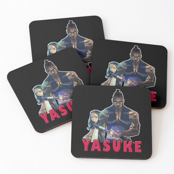 Item preview, Retro Black Samurai Yasuke Anime designed and sold by DavidWilliam2.