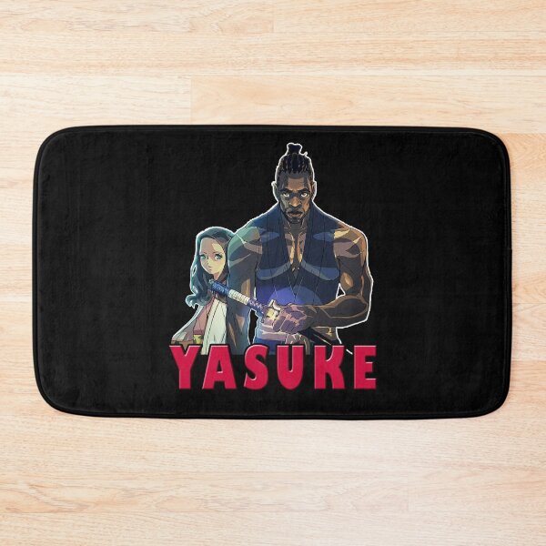 Item preview, Retro Black Samurai Yasuke Anime designed and sold by DavidWilliam2.
