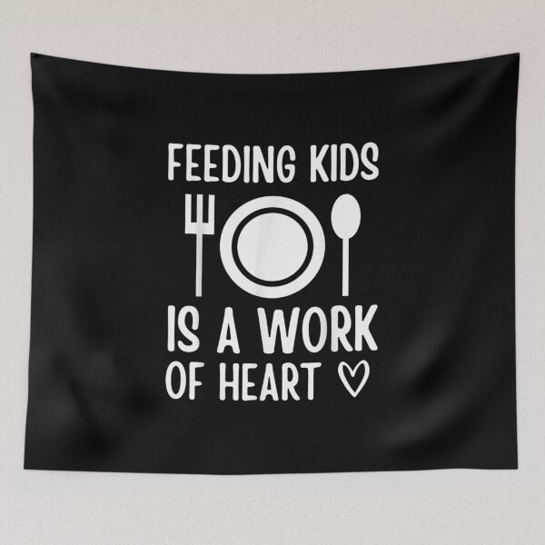 Item preview, Work of Heart School Lunch Lady Cafeteria Worker Quote Women designed and sold by Odertwahlgren.
