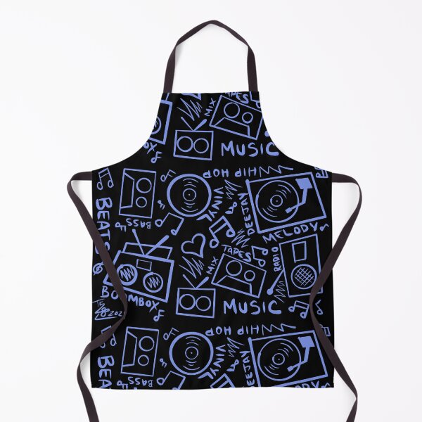 Item preview, Cosmic Iris Music Hand Drawn Graffiti Hip Hop Pattern designed and sold by that5280lady.