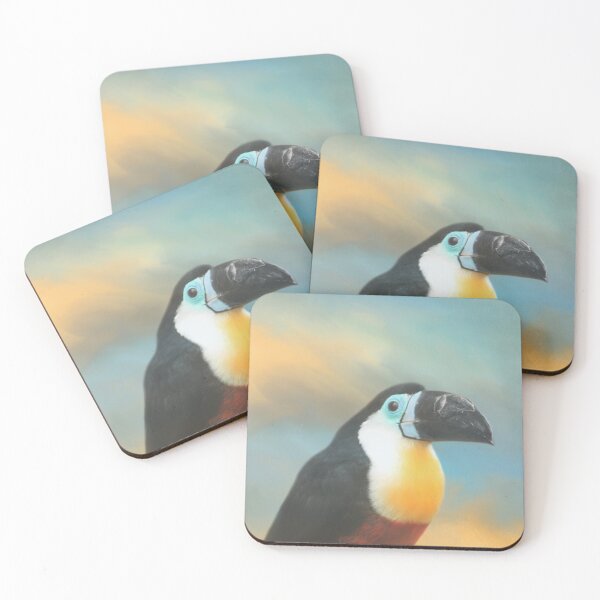 Item preview, Channel Billed Toucan Three designed and sold by Elisabeth Lucas.