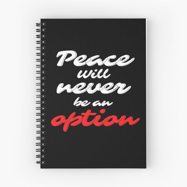 Item preview, Peace will never be an option designed and sold by VrajStudio.
