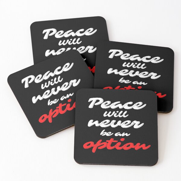 Item preview, Peace will never be an option designed and sold by VrajStudio.