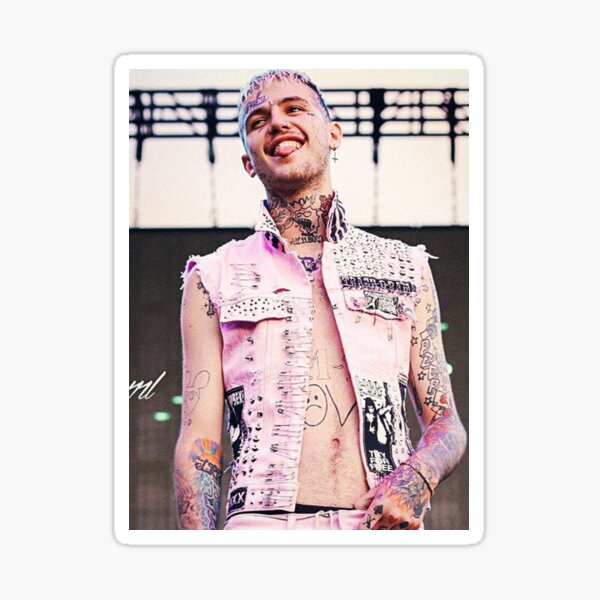 Lil Peep Sticker For Sale By Linhthey Redbubble