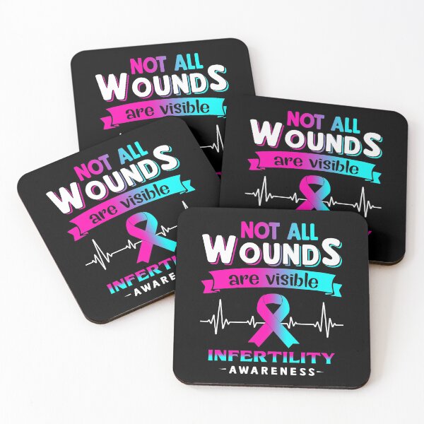 Item preview, Infertility Awareness Not All Wounds Are Visible designed and sold by Victormoratalla.