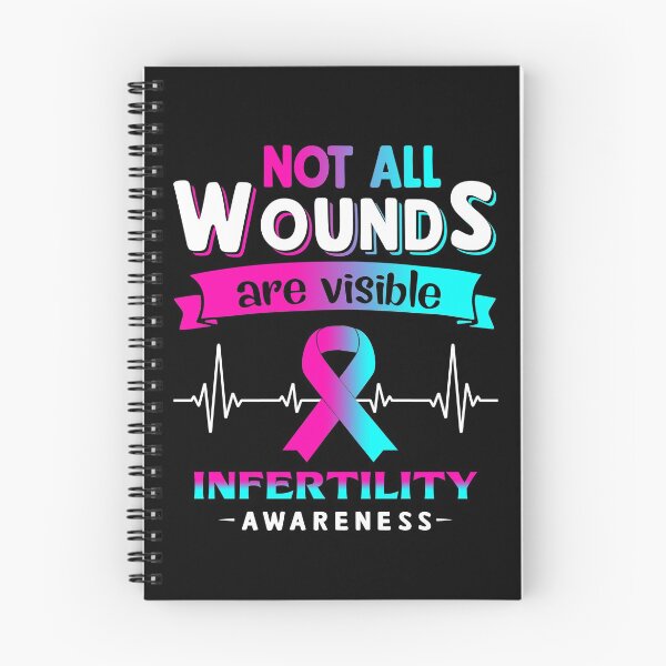 Item preview, Infertility Awareness Not All Wounds Are Visible designed and sold by Victormoratalla.