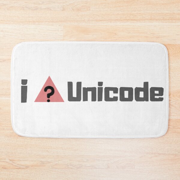 Item preview, I ? unicode  designed and sold by fusiondesignsstudio.