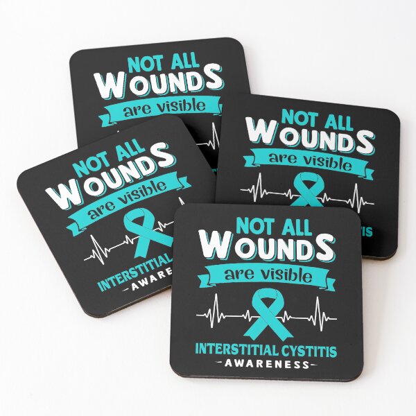 Item preview, Interstitial Cystitis Awareness Not All Wounds Are Visible designed and sold by Victormoratalla.