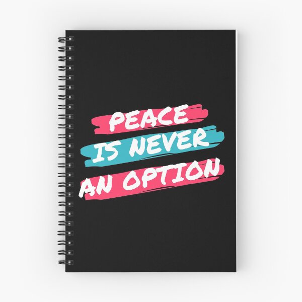 Item preview, Peace is never an option designed and sold by VrajStudio.