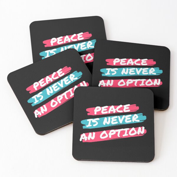 Item preview, Peace is never an option designed and sold by VrajStudio.