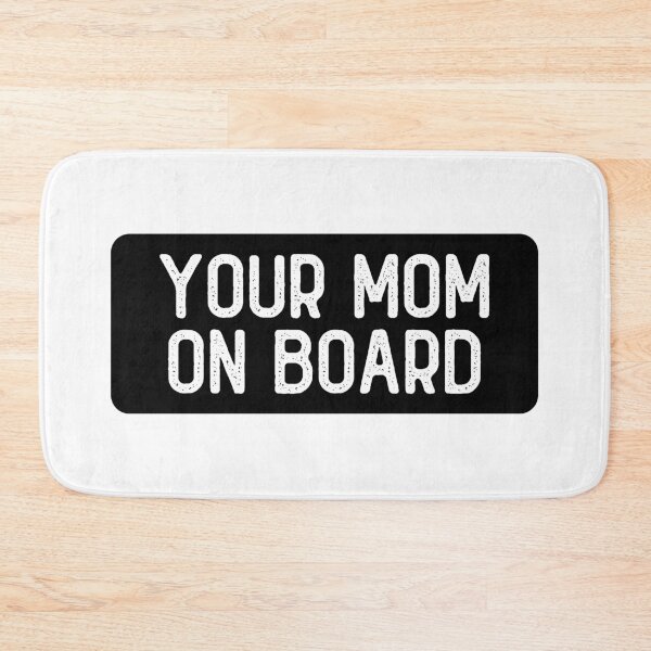 Item preview, Your Mom On Board Cool Biker designed and sold by Sour Soul.