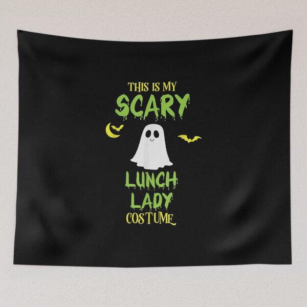 Item preview, Halloween Lunch Lady Costume Spooky Ghost designed and sold by Odertwahlgren.