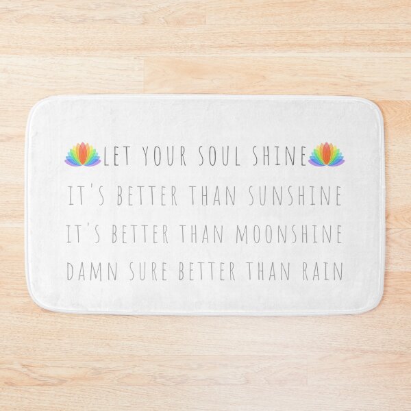 Item preview, Let Your Soul Shine designed and sold by TeeKid.