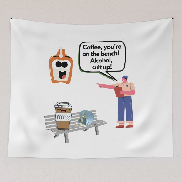 Item preview, Coffee on the Bench Alcohol suit up designed and sold by CheryleaDesigns.