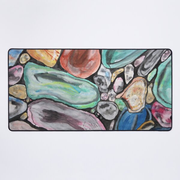 Gemstones Desk Mat