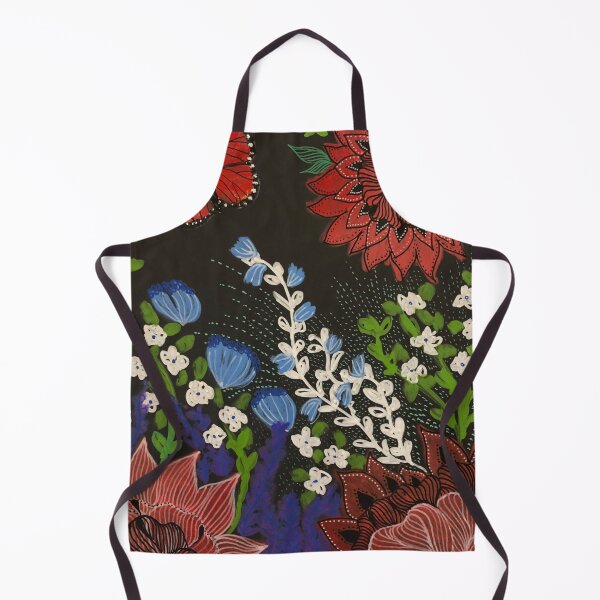 Item preview, Red Garden Delight | Acrylic on Card designed and sold by Misfit-Prints.