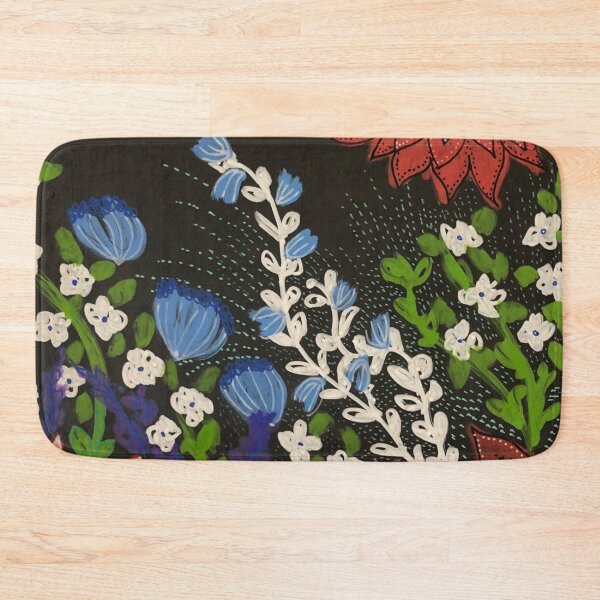 Item preview, Red Garden Delight | Acrylic on Card designed and sold by Misfit-Prints.