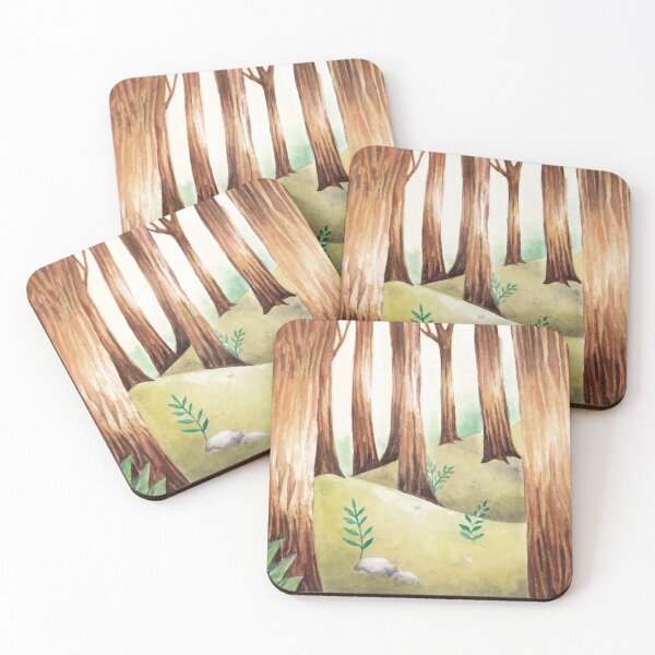 Item preview, Forest Painting designed and sold by nadiaernita.