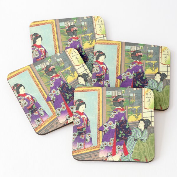 Item preview, 16 of album of 26 Japanese Woodcut Prints designed and sold by mosgol.