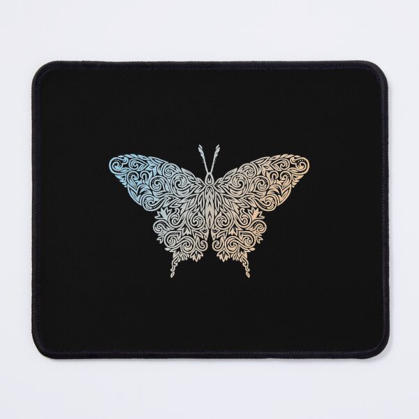 Item preview, Ashen Butterfly Mandala Abstract Art designed and sold by bessiey23.