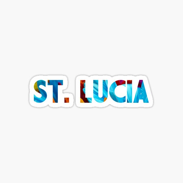 St. Lucia Sticker