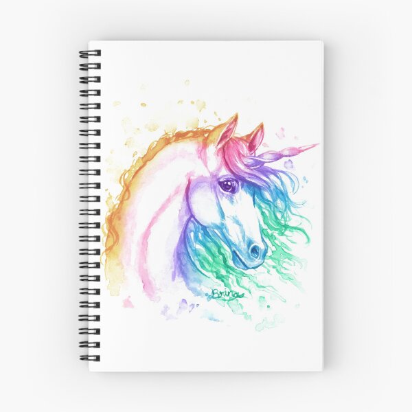 Item preview, Unicorn face in rainbow designed and sold by Brina Williamson.