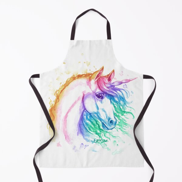 Item preview, Unicorn face in rainbow designed and sold by Brina Williamson.