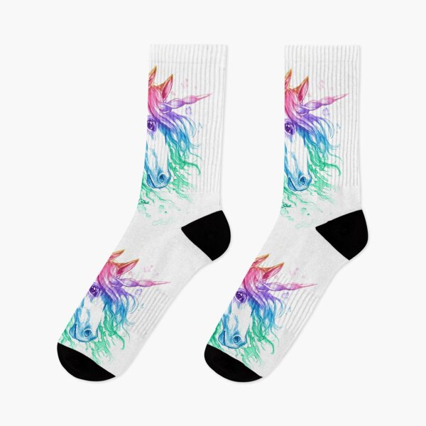 Item preview, Unicorn face in rainbow designed and sold by Brina Williamson.