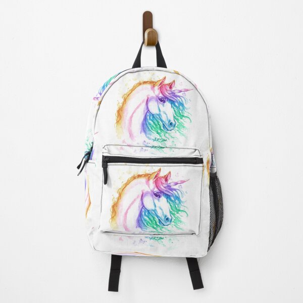 Item preview, Unicorn face in rainbow designed and sold by Brina Williamson.