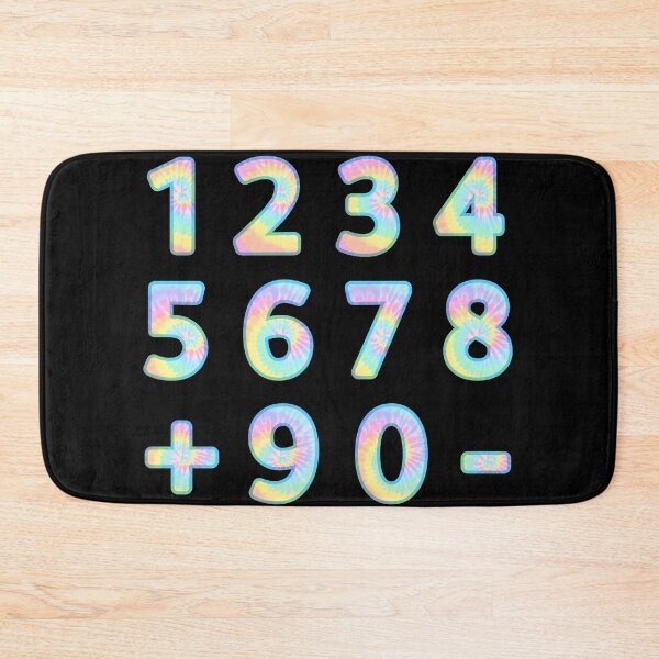 Item preview, Numberblocks tie dye pastel colorful  designed and sold by Nishad4.