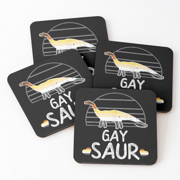 Item preview,  Gay Gaysaur Dinosaur Dino Lgbtq Bear Flag Pride designed and sold by bessiey23.