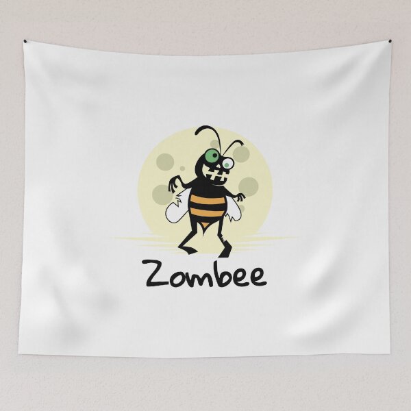 Item preview, Halloween Bee Zombie ZOMBEE designed and sold by EstelleStar.