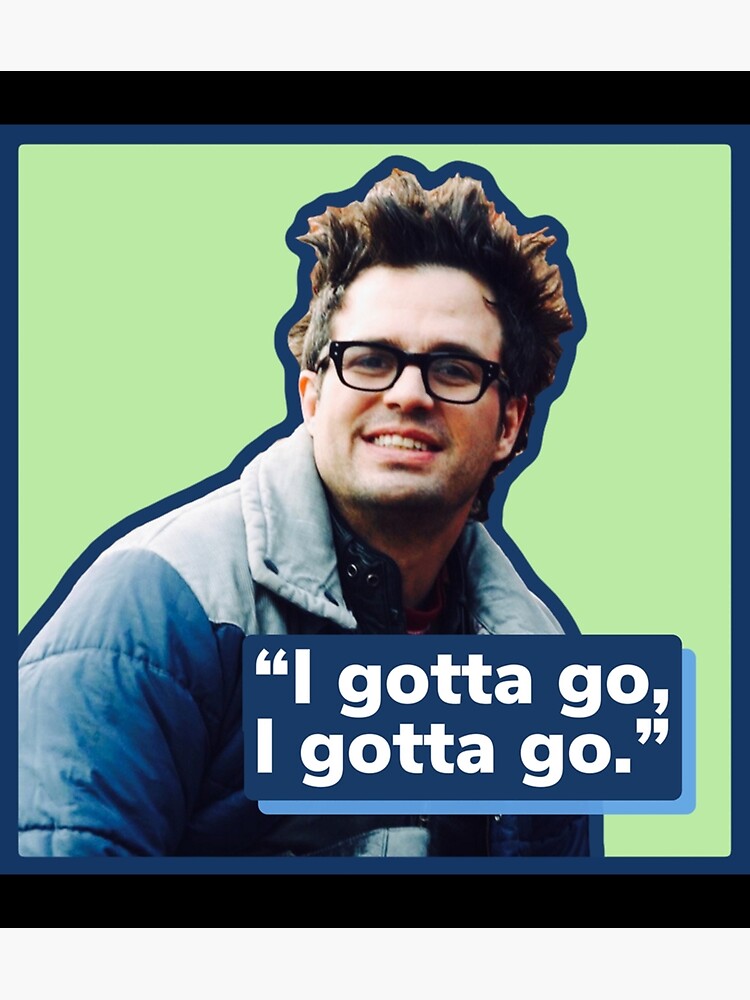 Eternal Sunshine “i Gotta Go I Gotta Go” Mark Ruffalo Sticker