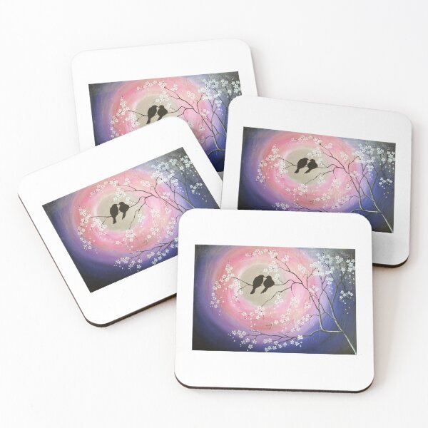 Artikelvorschau, Love birds and blossoms entworfen und verkauft von FayeDoherty.